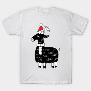 Xmas Goat T-Shirt T-Shirt